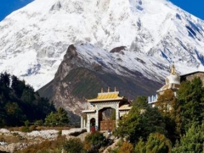 Monasteries in the Manaslu Region.
