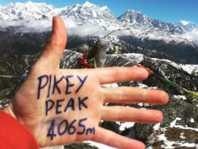 Pikey Peak Trek In Winter