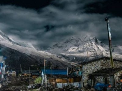 Shyala village of Manaslu