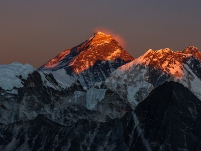 Mount Everest Sunset View