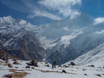 winter trekking in Nepal
