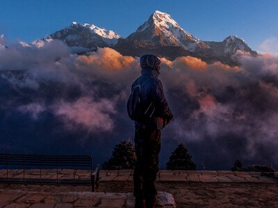 Annapurna south view from poon hill