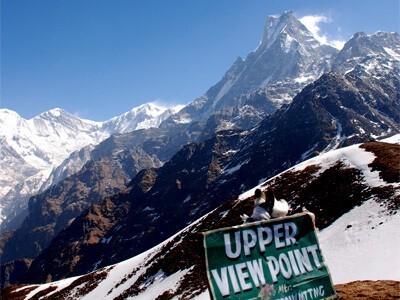 Mt. fishtail and Mardi Himal